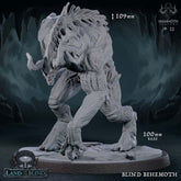 Blind Behemoth 3D-printed model